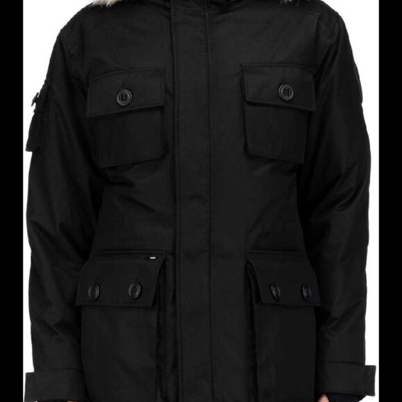 Nobis Barry men's xl parka black - Picture 1 of 4